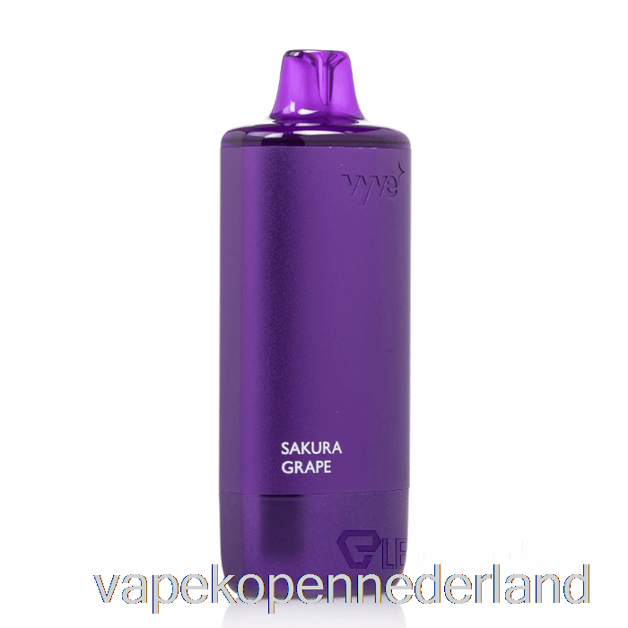 Elektronische Sigaret Vape Vyve 10000 Wegwerp Sakura Druif